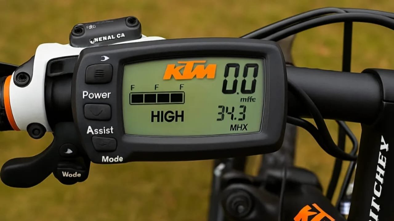 KTM Electric Cycle Launches – 120km Range, 52V Battery Pack & 7-Speed Gear System at Just ₹1,599!