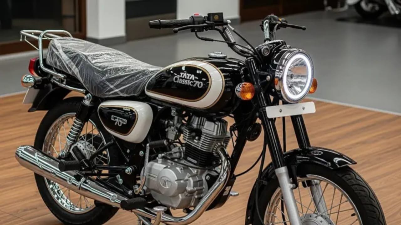 Tata Classic 70 Bike 2025 – 70cc इंजन, 95 KM/L माइलेज और स्मार्ट डिज़ाइन के साथ ₹46,999 में लॉन्च!